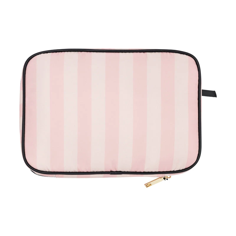 Victoria's Secret Iconic Stripe Makeup Cosmetic Bag 2 Victoria's Secret Iconic Stripe Makeup Cosmetic Bag - Image 2