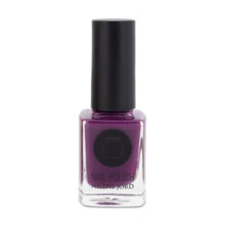 Nilens Jord Long-Lasting Purple Nail Polish No 6603 With Wide Brush