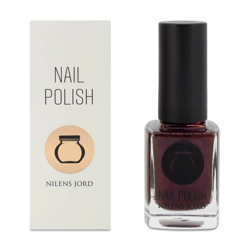 Nilens Jord No 6604 Blackberry Red Nail Polish With Wide Brush 2 Nilens Jord No 6604 Blackberry Red Nail Polish With Wide Brush - Image 2