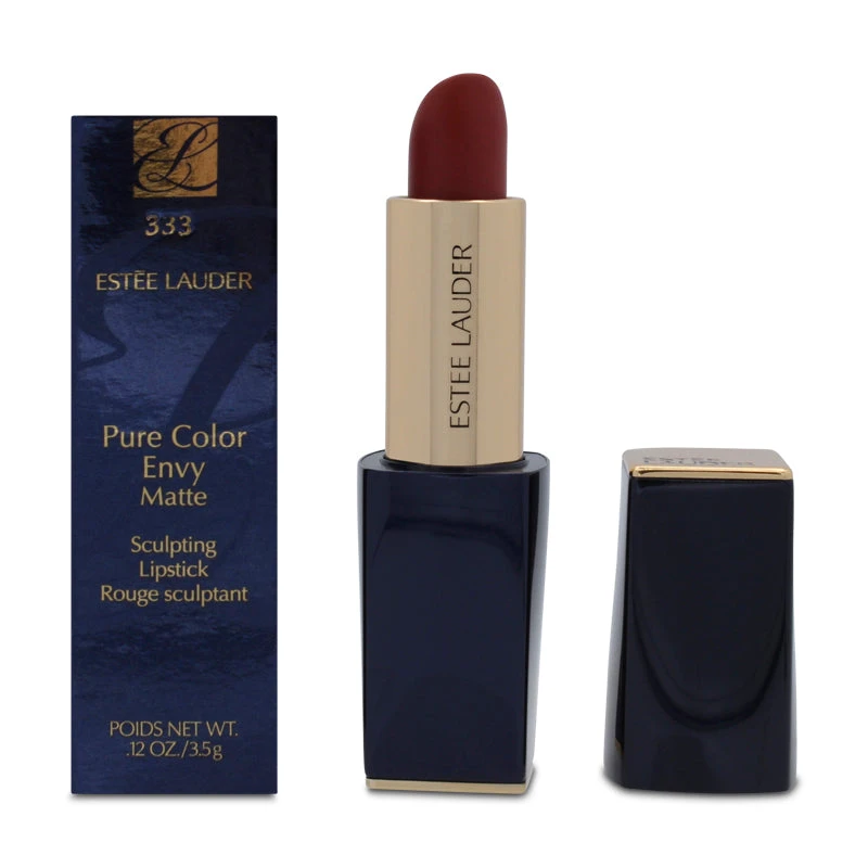 Estee Lauder Pure Colour Envy Matte Red Lipstick 333 Persuasive 2 Estee Lauder Pure Colour Envy Matte Red Lipstick 333 Persuasive - Image 2