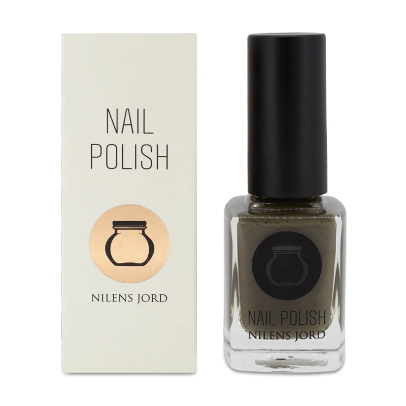 Nilens Jord Dark Olive Green Nail Polish No 642 With Wide Brush 2 Nilens Jord Dark Olive Green Nail Polish No 642 With Wide Brush - Image 2