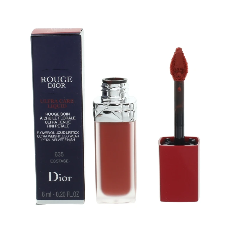 Dior Rouge Ultra Care Red Liquid Lipstick 635 Ecstase 2 Dior Rouge Ultra Care Red Liquid Lipstick 635 Ecstase - Image 2