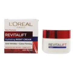 L'Oreal Revitalift Night Face Cream Anti-Wrinkle 50ml (Blemished Box) 6 L'Oreal Revitalift Night Face Cream Anti-Wrinkle 50ml (Blemished Box) -Hogies Online Shop nqxzzs3cxty