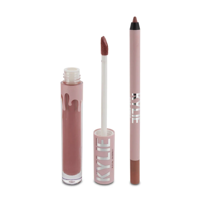 Kylie Cosmetics Matte Pink Lip Kit 302 Snow Way Bae (Blemished Box) 2 Kylie Cosmetics Matte Pink Lip Kit 302 Snow Way Bae (Blemished Box) - Image 2