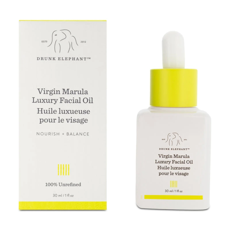 Drunk Elephant Virgin Marula Luxury Facial Oil 30ml (Clearance) 2 Drunk Elephant Virgin Marula Luxury Facial Oil 30ml (Clearance) - Image 2