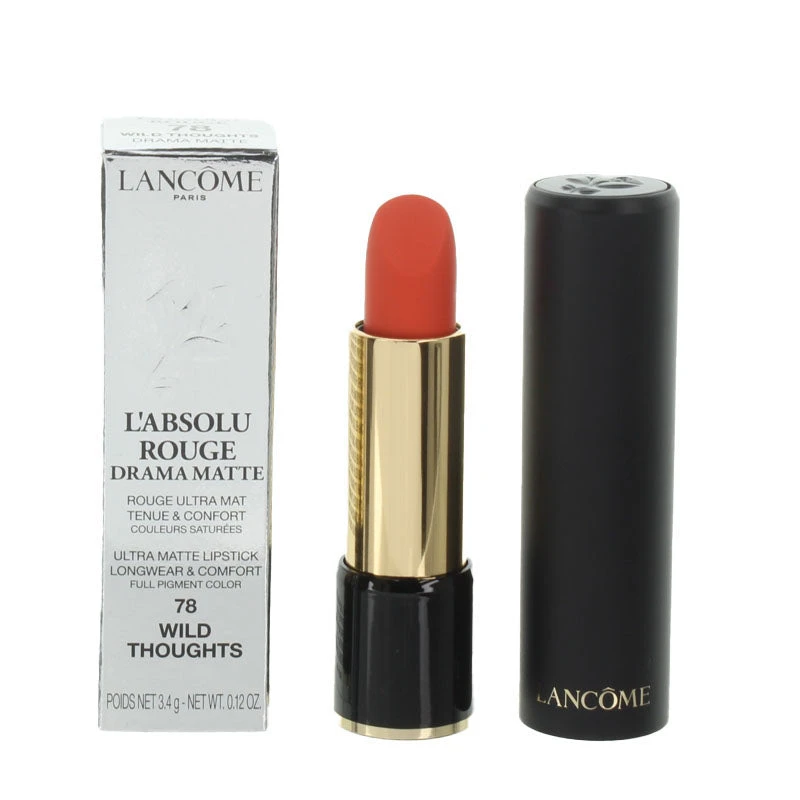 Lancome L'Absolu Rouge Drama Matte Red Lipstick 78 Wild Thoughts 2 Lancome L'Absolu Rouge Drama Matte Red Lipstick 78 Wild Thoughts - Image 2