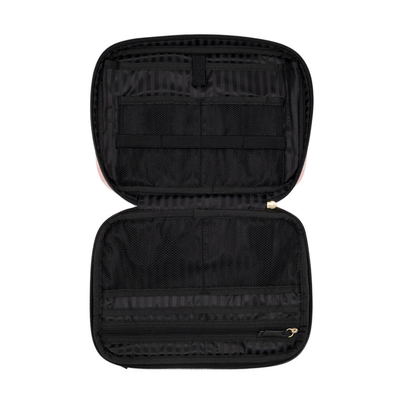 Victoria's Secret Iconic Stripe Makeup Cosmetic Bag 3 Victoria's Secret Iconic Stripe Makeup Cosmetic Bag - Image 3