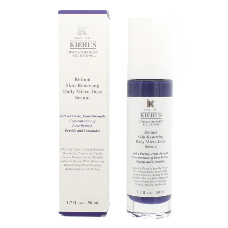 Kiehl's Retinol Skin-Renewing Daily Micro-Dose Serum 50ml 2 Kiehl's Retinol Skin-Renewing Daily Micro-Dose Serum 50ml - Image 2