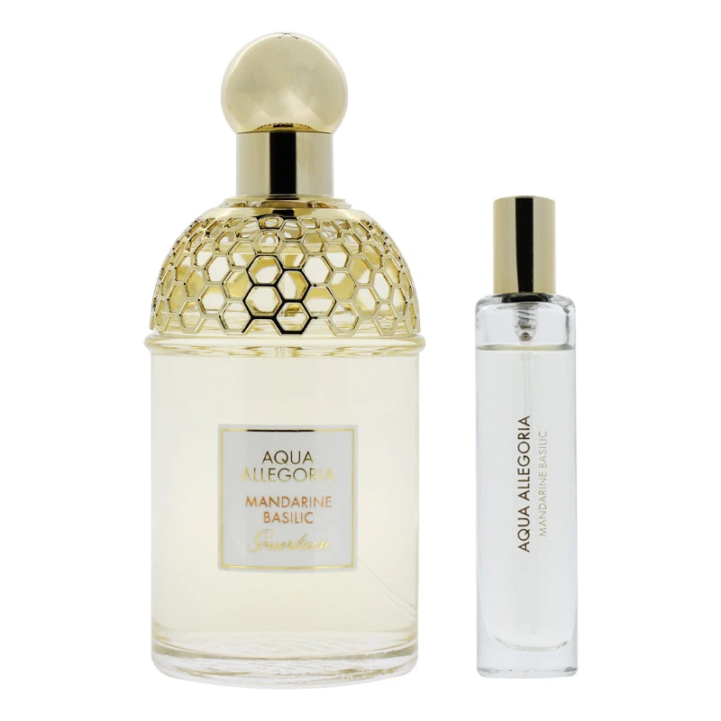 Guerlain Aqua Allegoria Mandarine Basilic 125ml EDT & 10ml Purse Spray Travel Set 1 Guerlain Aqua Allegoria Mandarine Basilic 125ml EDT & 10ml Purse Spray Travel Set