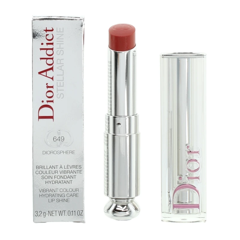 Dior Addict Stellar Shine Coral Lipstick 649 Diorosphere 2 Dior Addict Stellar Shine Coral Lipstick 649 Diorosphere - Image 2