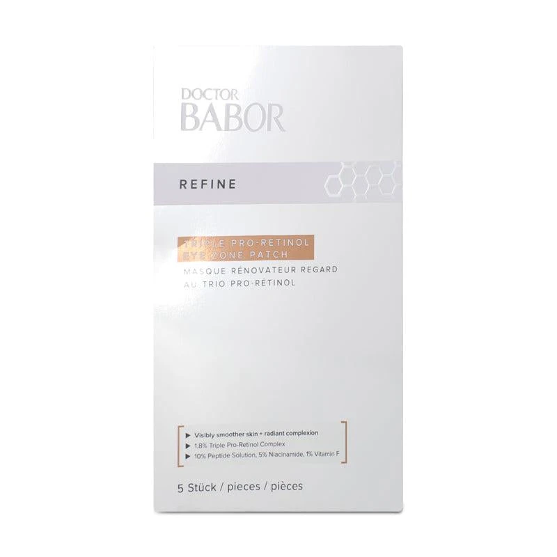 Babor Refine Triple Pro-Retinol Eye Zone Patch X 5 4 Babor Refine Triple Pro-Retinol Eye Zone Patch X 5 - Image 4