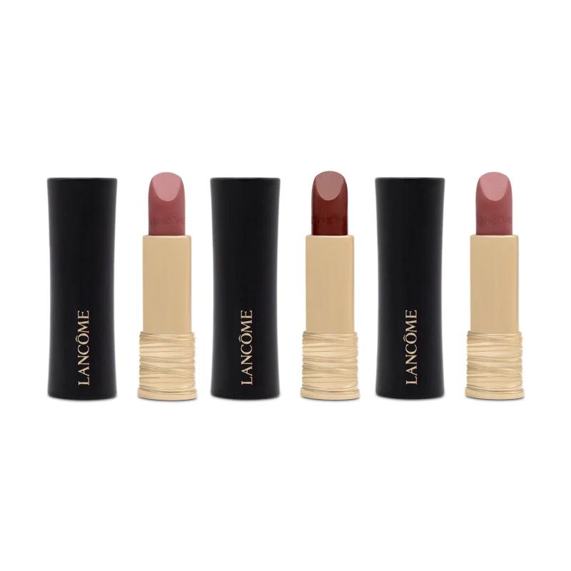 Lancome L'Absolu Rouge Shaping Cream Lipstick Gift Set - 3 Lipsticks 2 Lancome L'Absolu Rouge Shaping Cream Lipstick Gift Set - 3 Lipsticks - Image 2