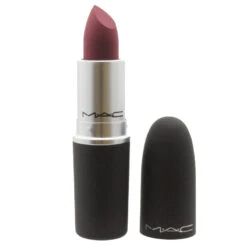 MAC Powder Kiss Matte Red Lipstick 305 Burning Love