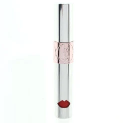 Yves Saint Laurent YSL Volupte Liquid Lip Gloss Balm In Grab Me Red