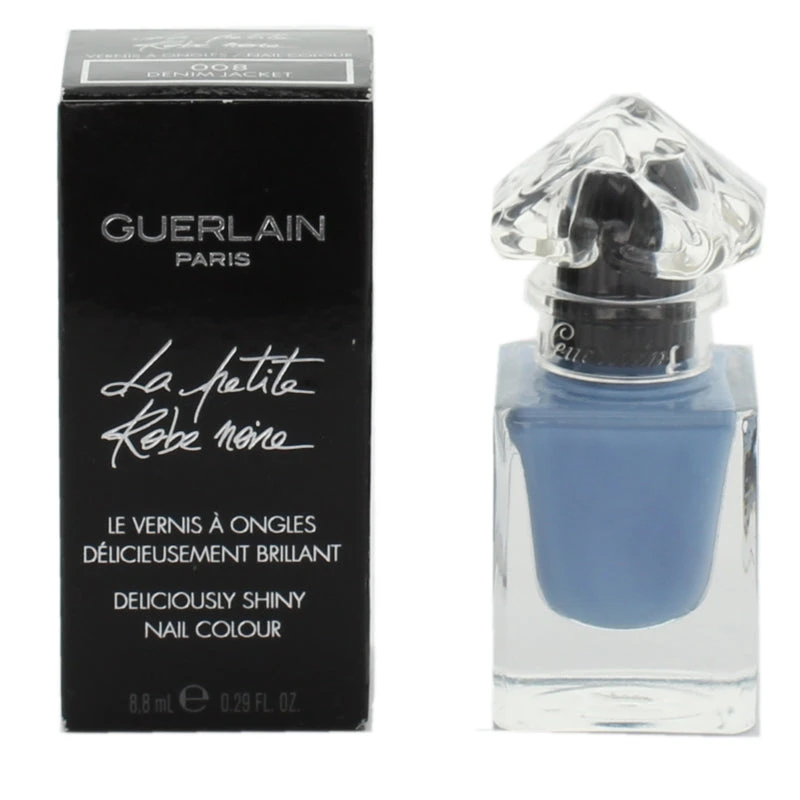 Guerlain La Petite Robe Noire Shiny Nail Polish In 008 Denim Jacket 2 Guerlain La Petite Robe Noire Shiny Nail Polish In 008 Denim Jacket - Image 2