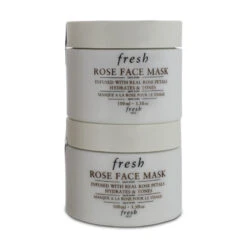 Fresh Rose Face Mask 100ml X 2 Hydrating Duo (Clearance)