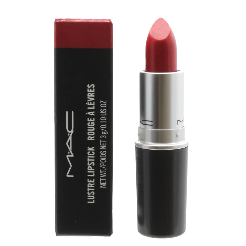 MAC Red Lustre Lipstick Cockney 502 2 MAC Red Lustre Lipstick Cockney 502 - Image 2