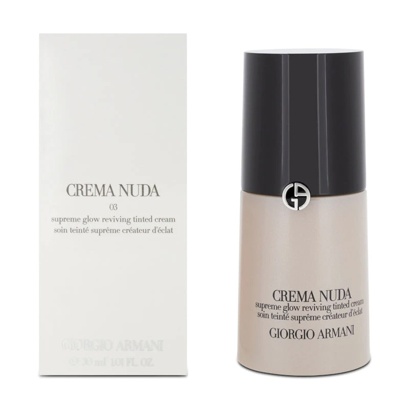 Giorgio Armani Crema Nuda 03 Supreme Glow Reviving Tinted Cream 30ml 2 Giorgio Armani Crema Nuda 03 Supreme Glow Reviving Tinted Cream 30ml - Image 2