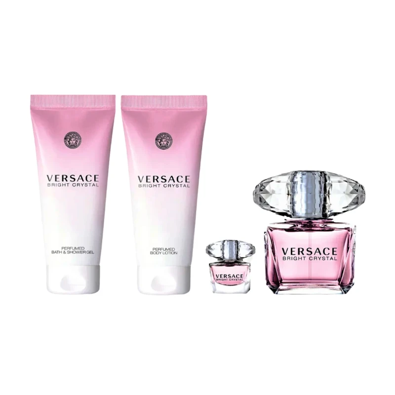 Versace Bright Crystal Pour Femme Fragrance Set (Blemished Box) 2 Versace Bright Crystal Pour Femme Fragrance Set (Blemished Box) - Image 2