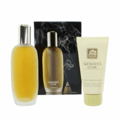 Clinique Aromatics Elixir 100ml Perfume & 75ml Body Smoother Set