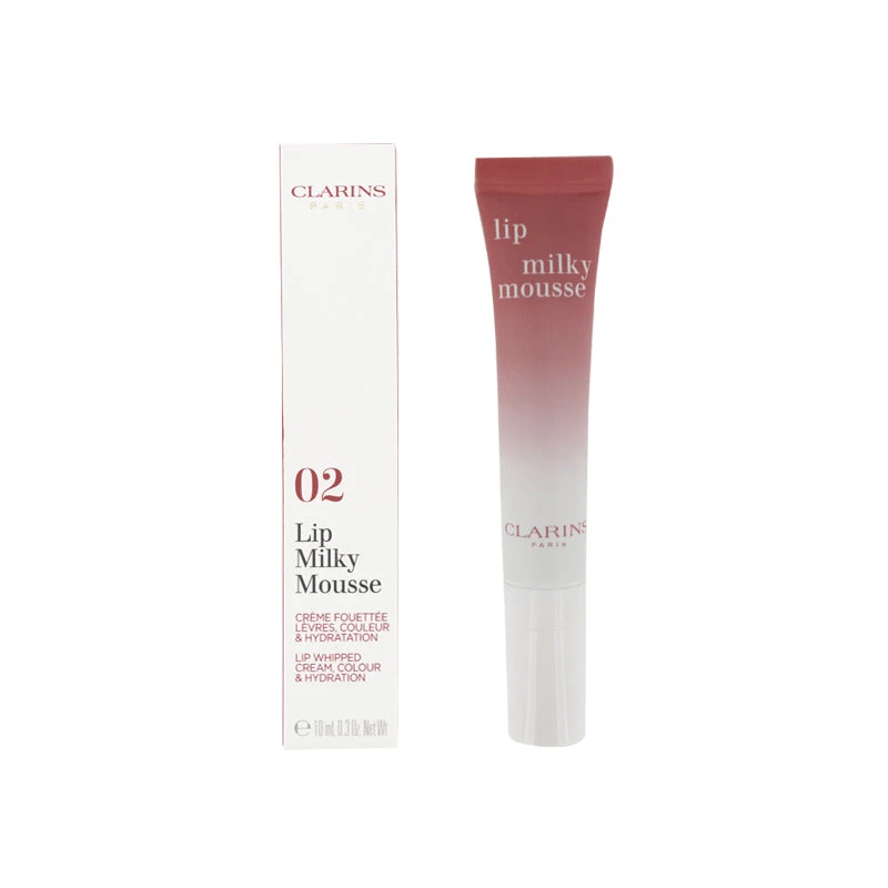 Clarins Lip Milky Mousse Lip Balm 02 MIlky Peach 2 Clarins Lip Milky Mousse Lip Balm 02 MIlky Peach - Image 2