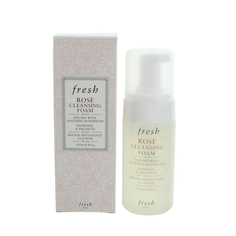 Fresh 120ml Rose Cleansing Foam (Blemished Box) 2 Fresh 120ml Rose Cleansing Foam (Blemished Box) - Image 2