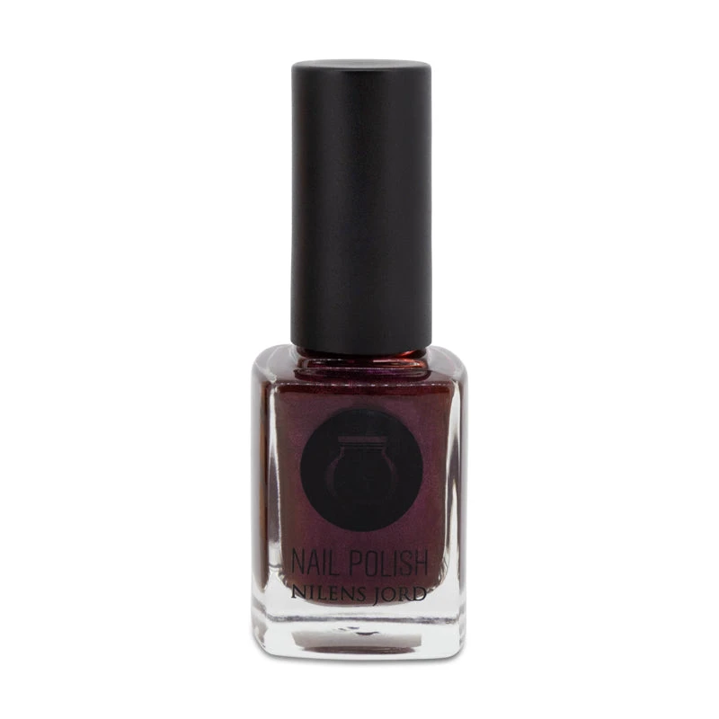 Nilens Jord No 6604 Blackberry Red Nail Polish With Wide Brush 1 Nilens Jord No 6604 Blackberry Red Nail Polish With Wide Brush