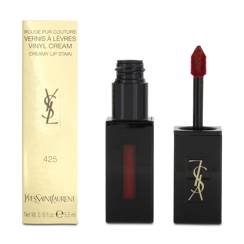 Yves Saint Laurent YSL Vinyl Red Liquid Lipstick Stain 425 Make Me Yours 2 Yves Saint Laurent YSL Vinyl Red Liquid Lipstick Stain 425 Make Me Yours - Image 2