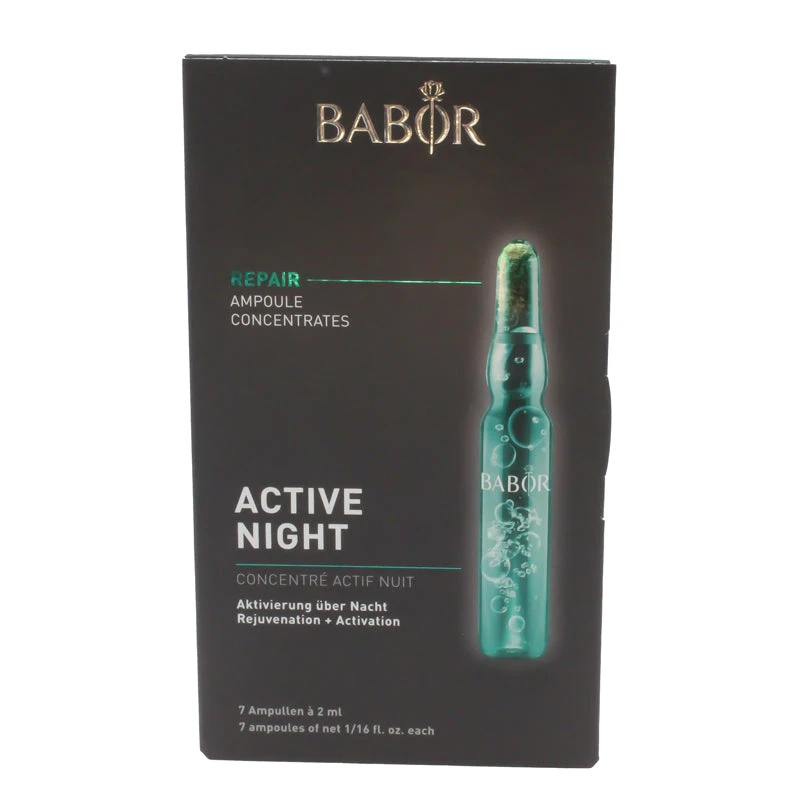 Babor Ampoule Face Serum 7 X 2ml Concentrates Active Night Repair 2 Babor Ampoule Face Serum 7 X 2ml Concentrates Active Night Repair - Image 2