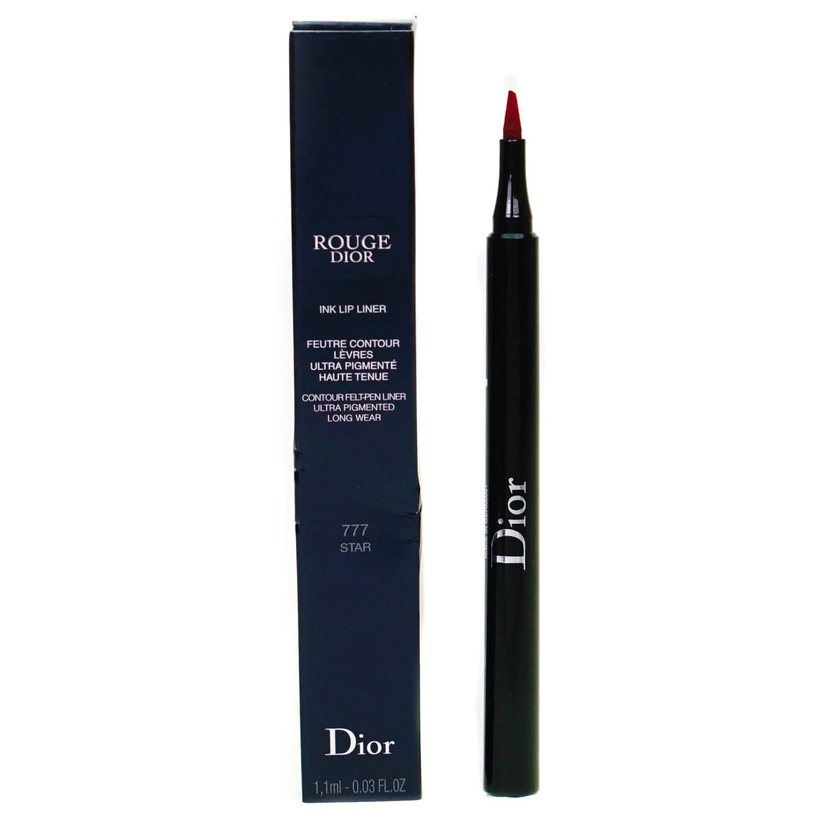 Dior Rouge Ink Red Felt Lip Liner Pen 777 Star 2 Dior Rouge Ink Red Felt Lip Liner Pen 777 Star - Image 2