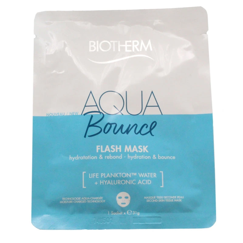 Biotherm Aqua Bounce Flash Sheet Mask 1 Biotherm Aqua Bounce Flash Sheet Mask