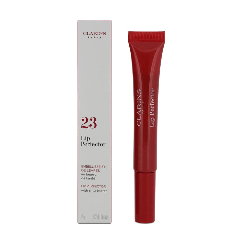 Clarins Pomegranate Glow Lip Perfector 23 2 Clarins Pomegranate Glow Lip Perfector 23 - Image 2