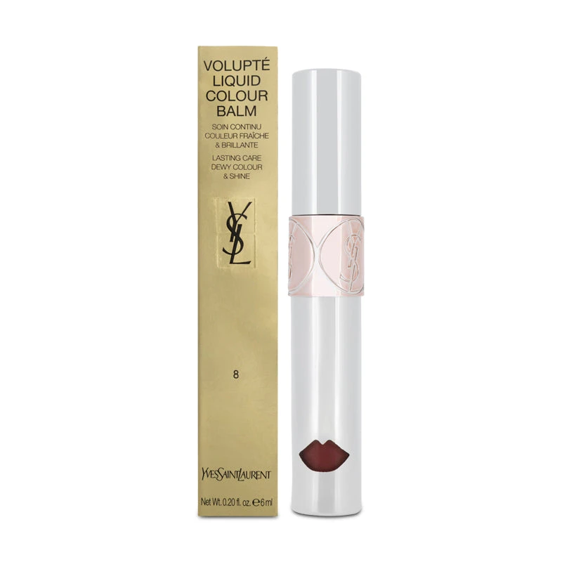Yves Saint Laurent YSL Volupte Liquid Lip Balm - Shade 8 Excite Me Pink 2 Yves Saint Laurent YSL Volupte Liquid Lip Balm - Shade 8 Excite Me Pink - Image 2