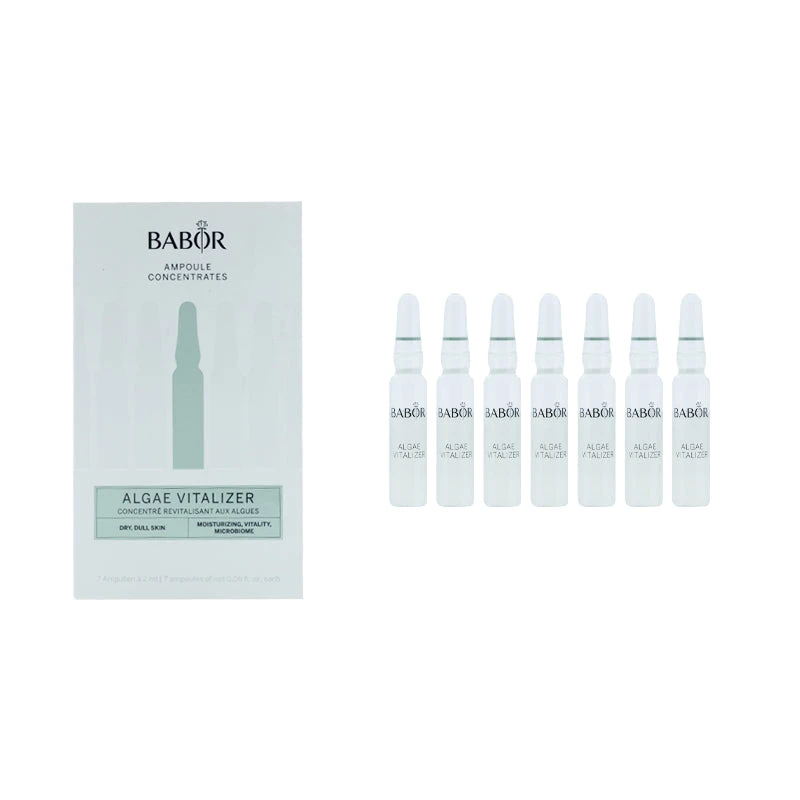 Babor Ampoule Concentrates Algae Vitaliser 7x2ml (Blemished Box) 2 Babor Ampoule Concentrates Algae Vitaliser 7x2ml (Blemished Box) - Image 2