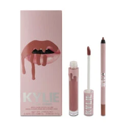Kylie Cosmetics Matte Pink Lip Kit 302 Snow Way Bae (Blemished Box)